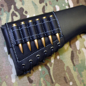 Compact buttstock sleeve with anti slide protective loop
